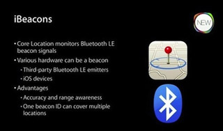 iBeacon是和藍牙綁定的